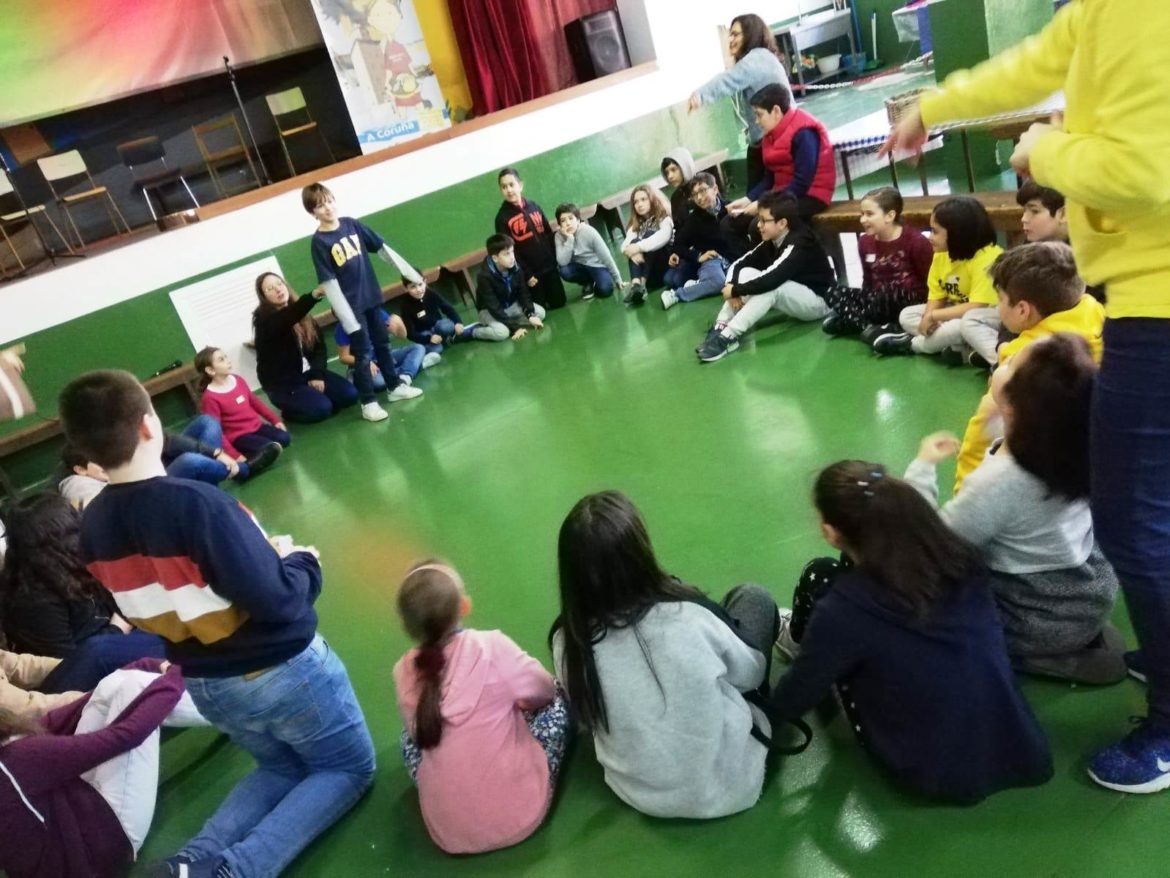 Grupo 5+1 en la Parroquia de los Franciscanos