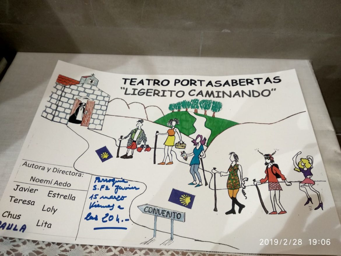 Teatro na Parroquia de San Francisco Javier o venres 15 de marzo