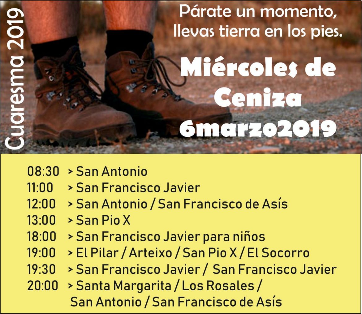 Miércoles de Ceniza en el Arciprestazgo de Riazor