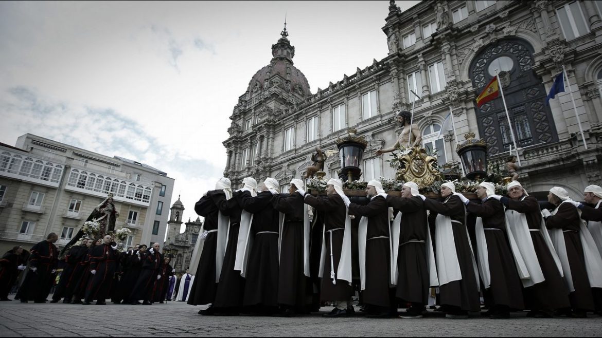 Horario de las Procesiones de Semana Santa en A Coruña y XXX Encuentro de Música Religiosa