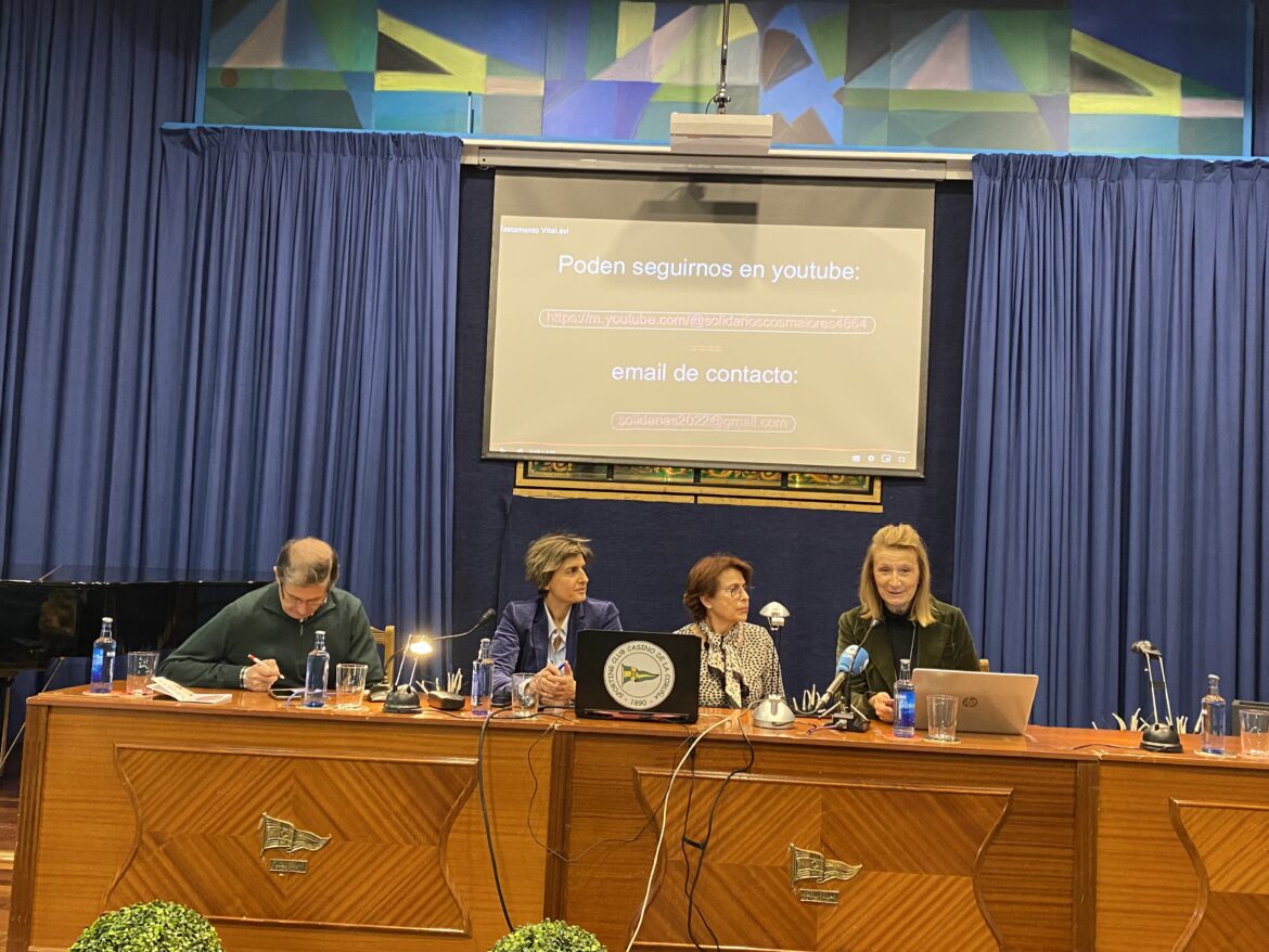 Presentación dos Vídeos do Proxecto “Solidariedade cos Maiores”( Os dous primeiros traballos: O Testamento Vital e o Custo da Enerxía)