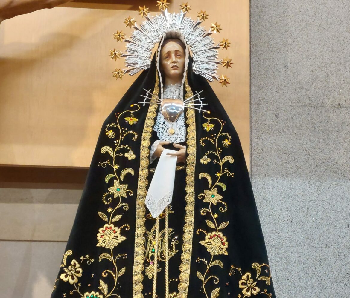 Tríduo dedicado a la Virgen de los Dolores 2023 en la Parroquia de San Francisco Javier